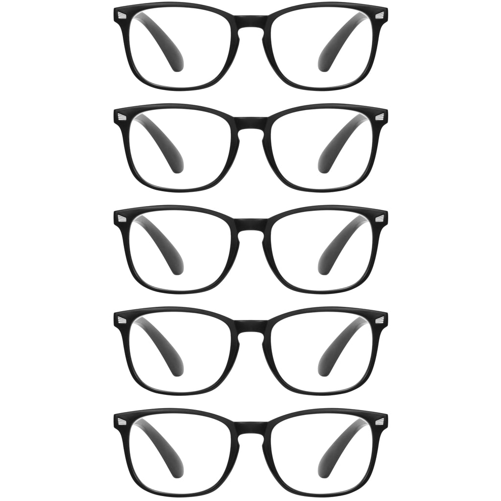 CCVOO Mix & Match Reading Glasses for Women - Lightweight, Comfortable Fit, Clear Vision - Blue Light Blocking