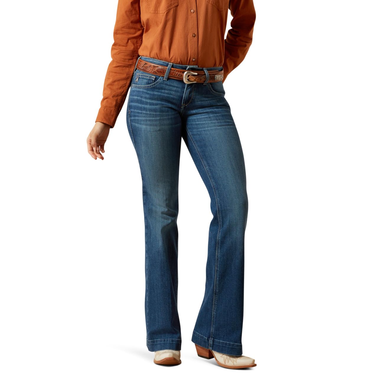 Ariat Women's Ultra Stretch Perfect Rise Katie Flare Jean