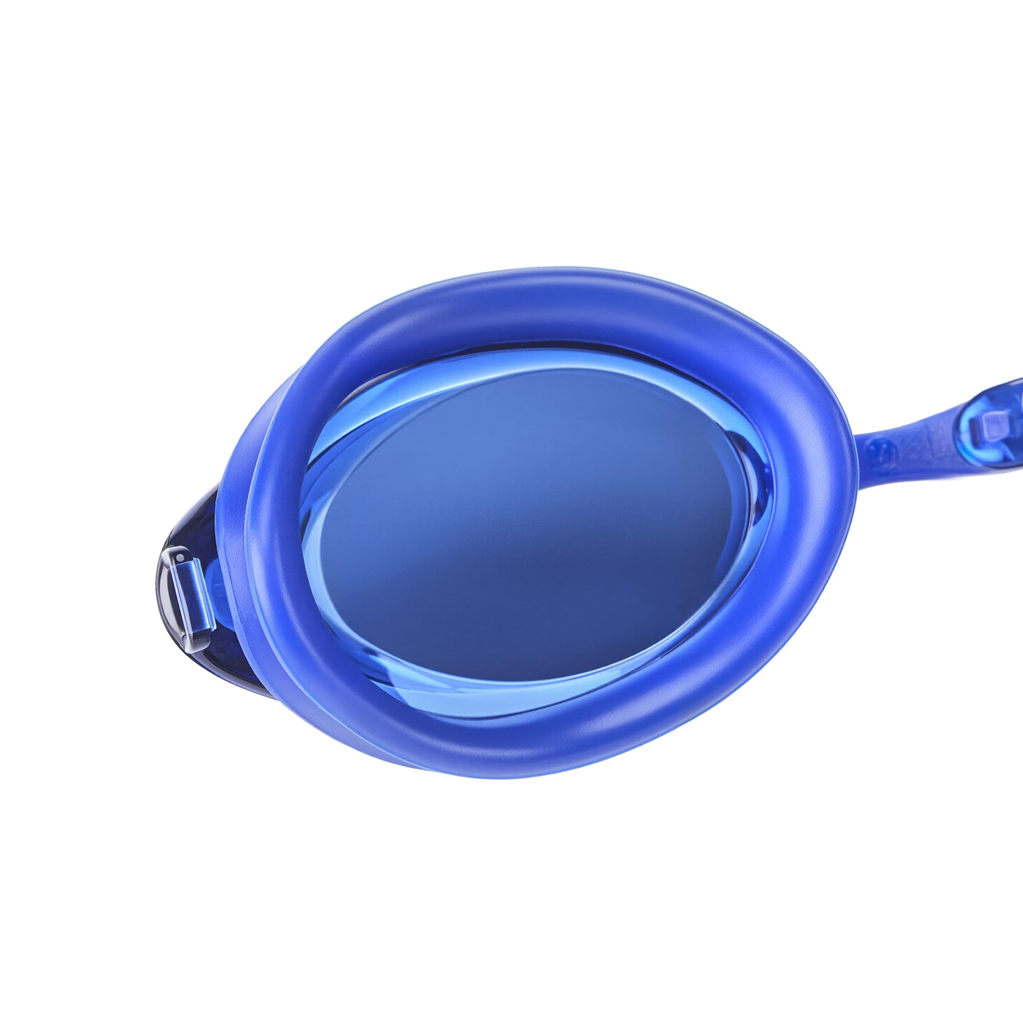 Amazon Basics Unisex Swim Goggles for Adults, Anti-Fog, Unisex, Wide View, 4 Interchangeable Nosepieces