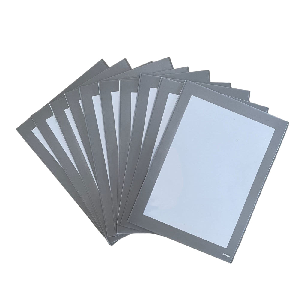 STTMGN Magnetic Picture Frames with Black Border(2.5"X3.5",12 Pack),Mini Wallet Size Magnet Photo Sleeves Pockets/Holder,Decorations for Home/Office/School/Classroom/Party