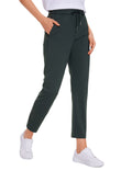 CRZ YOGA 4-Way Stretch Ankle Golf Pants for Women 27" - Casual Dress Work 7/8 Sweatpants with Pockets