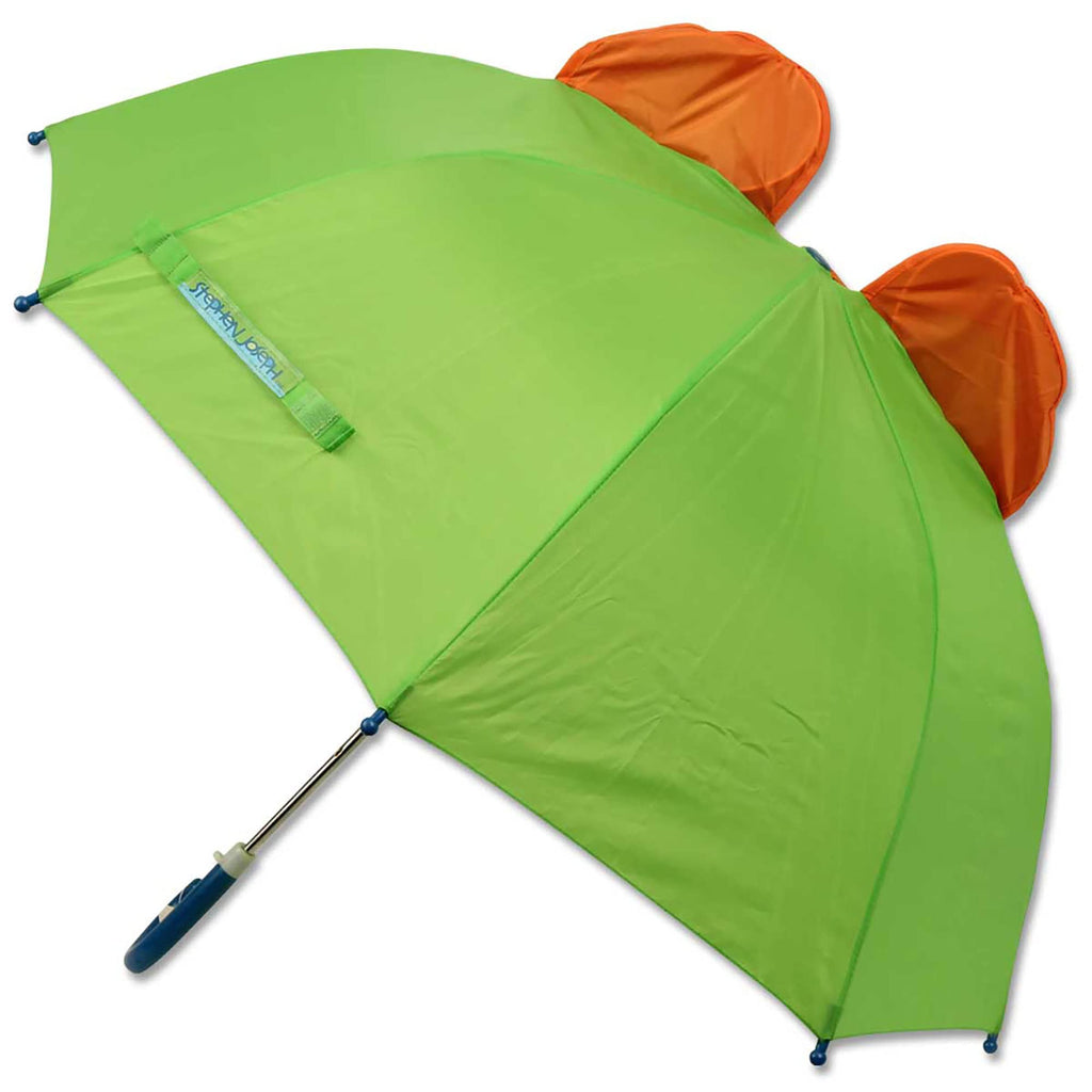 Stephen Joseph, 3D Pop Up Kids Umbrella, Cute Animals & Toddler Rain Umbrella Lightweight Easy Grip Handle for Boys Girls Ages 3-8