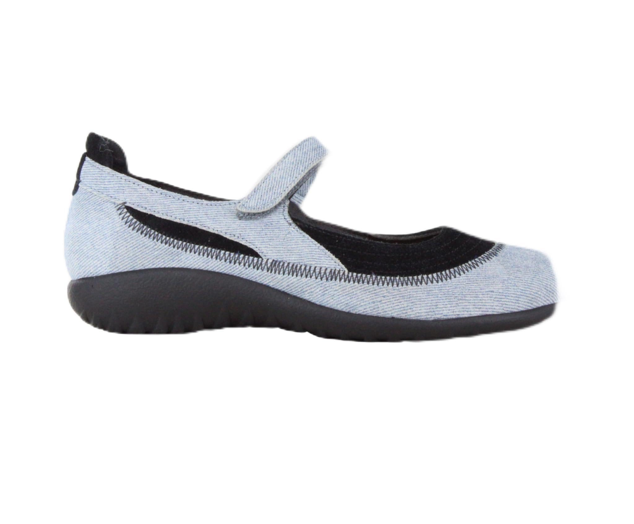 NAOT Footwear Women's Kirei Maryjane with Cork Footbed and Arch Comfort and Support - Lightweight and Perfect for Travel- Removable Footbed