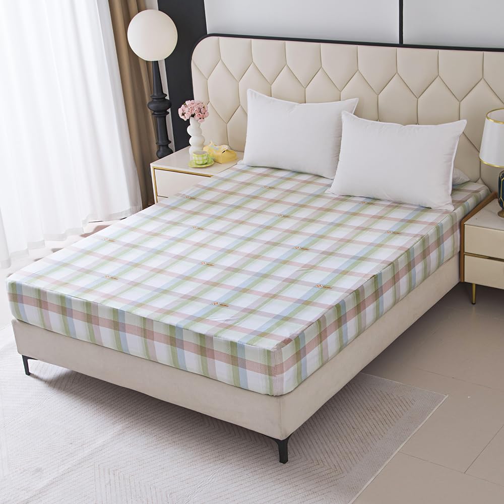 Bedding Fitted Sheet with Deep Pocket,3D Pattern Printed Fabric Bed Sheets (Black Butterfly,Twin)