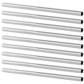 1" OD 304 Stainless Steel Tube, Thickened Pipe Wall & Weldable Tubing, Round Metal Pipe Industrial Straight Tube 10 inch Length (2 Pcs)