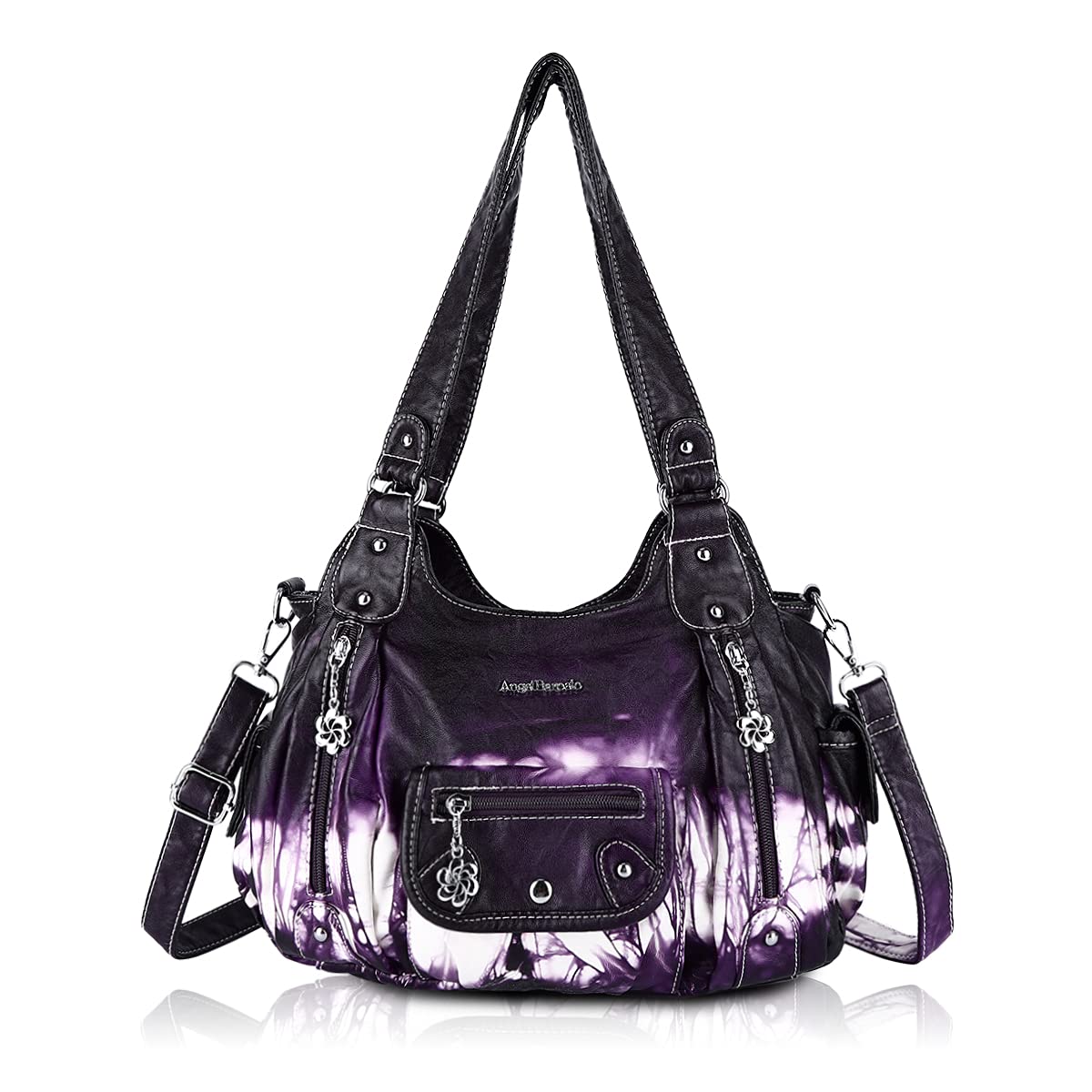 Angel Barcelo Purses for Women Soft PU Leather Shoulder Bag Crossbody Purse and Handbags