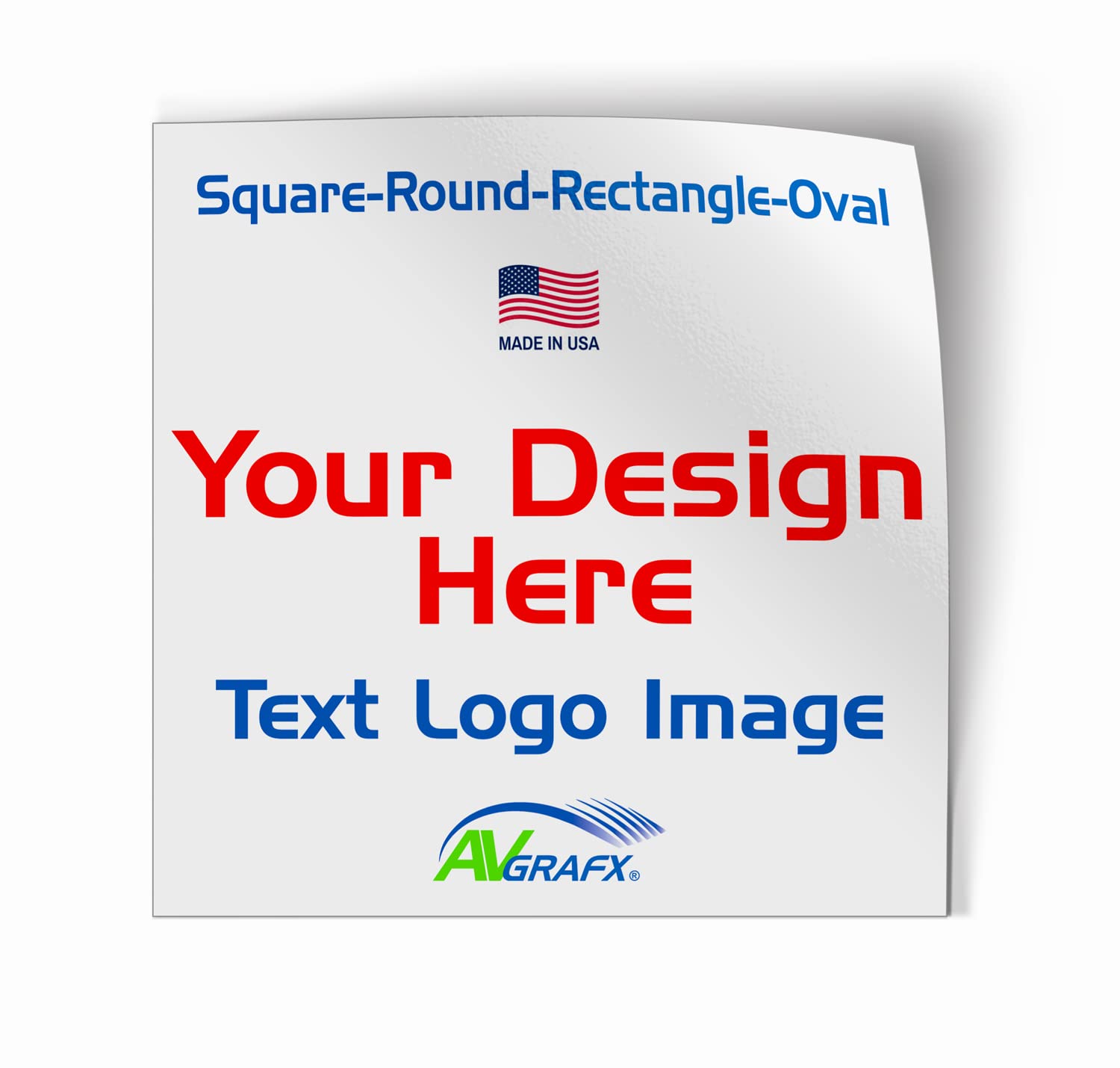 1.5 Inches Custom Sticker Personalized Labels Waterproof Dishwasher Safe Made USA, Custom Labels Business or Image Personalize Your Business Stickers