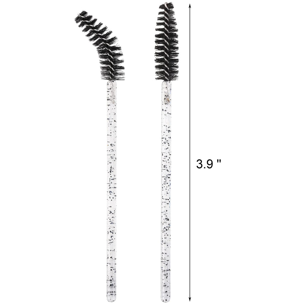 Tbestmax 500 Disposable Mascara Wands Eyelash Brush Spoolies for Eyebrow Eye Lash Extension, Makeup Brushes Applicators Kits - 5 Colors