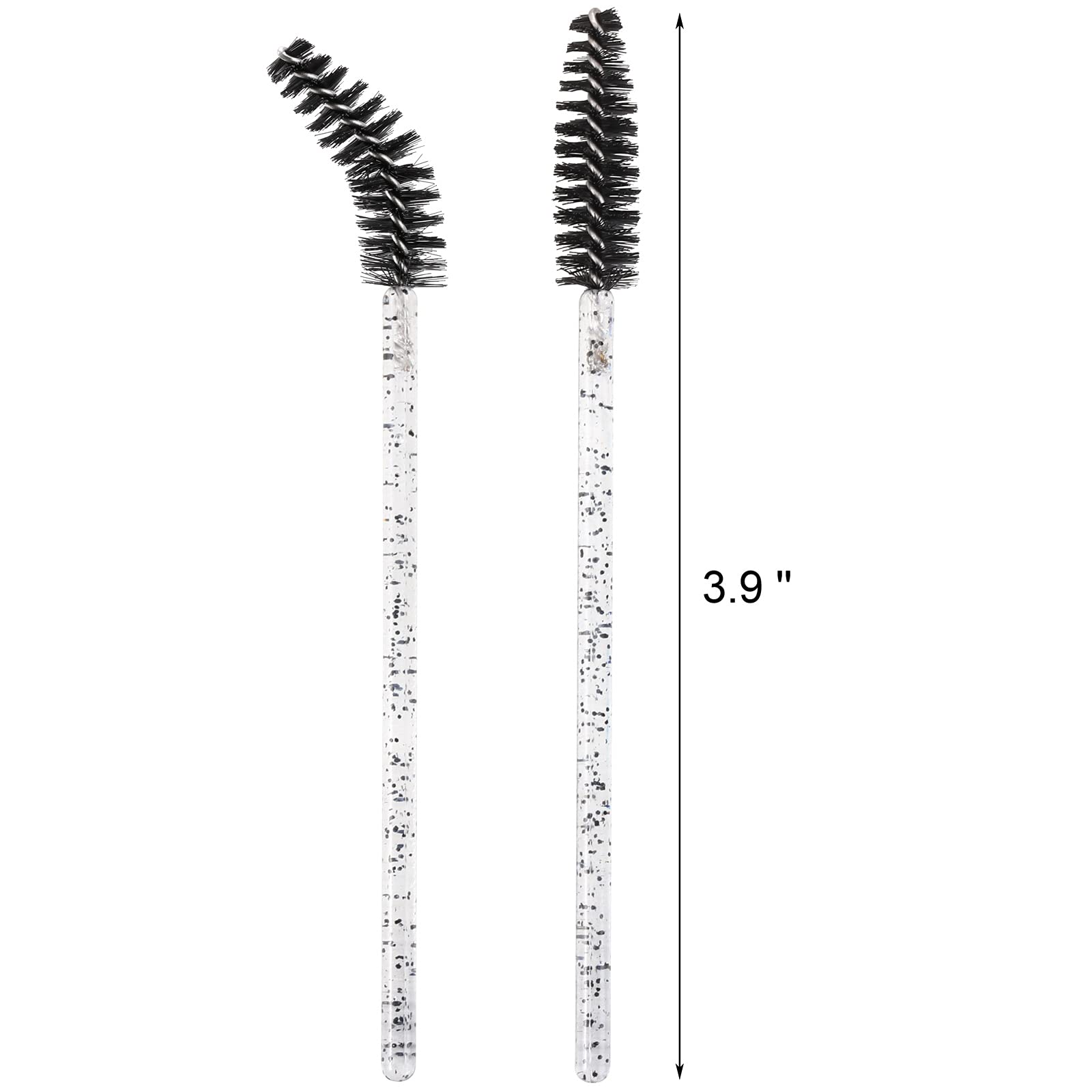 Tbestmax 500 Disposable Mascara Wands Eyelash Brush Spoolies for Eyebrow Eye Lash Extension, Makeup Brushes Applicators Kits - 5 Colors