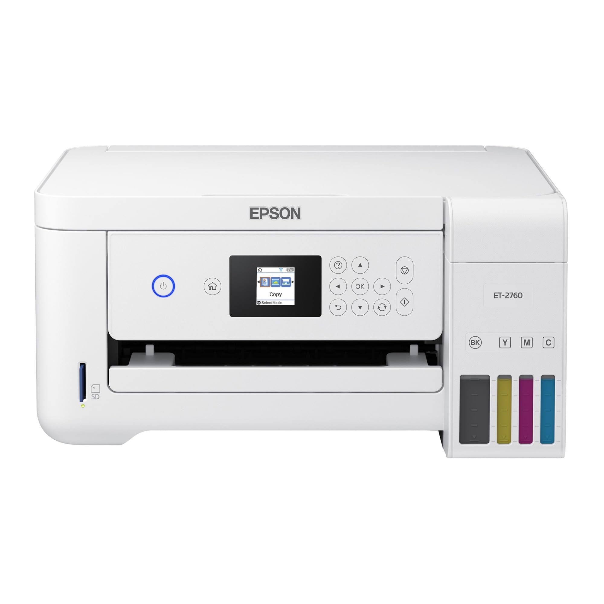 Epson EcoTank ET-2760 Wireless Color All-in-One Cartridge-Free Supertank Printer with Scanner and Copier