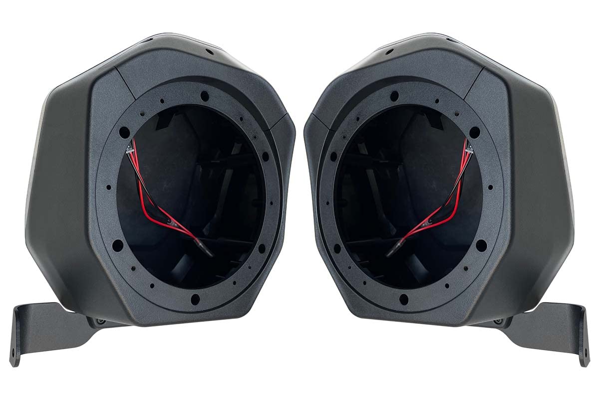 SSV Works 2021-2026 Ford Bronco 2-Door Rear Speaker Pod Upgrade 6.5" Weatherproof Plug & Play Roll Cage Mount Speaker Pod w/SSV A6 120w Speakers - 230-BR-2B65K