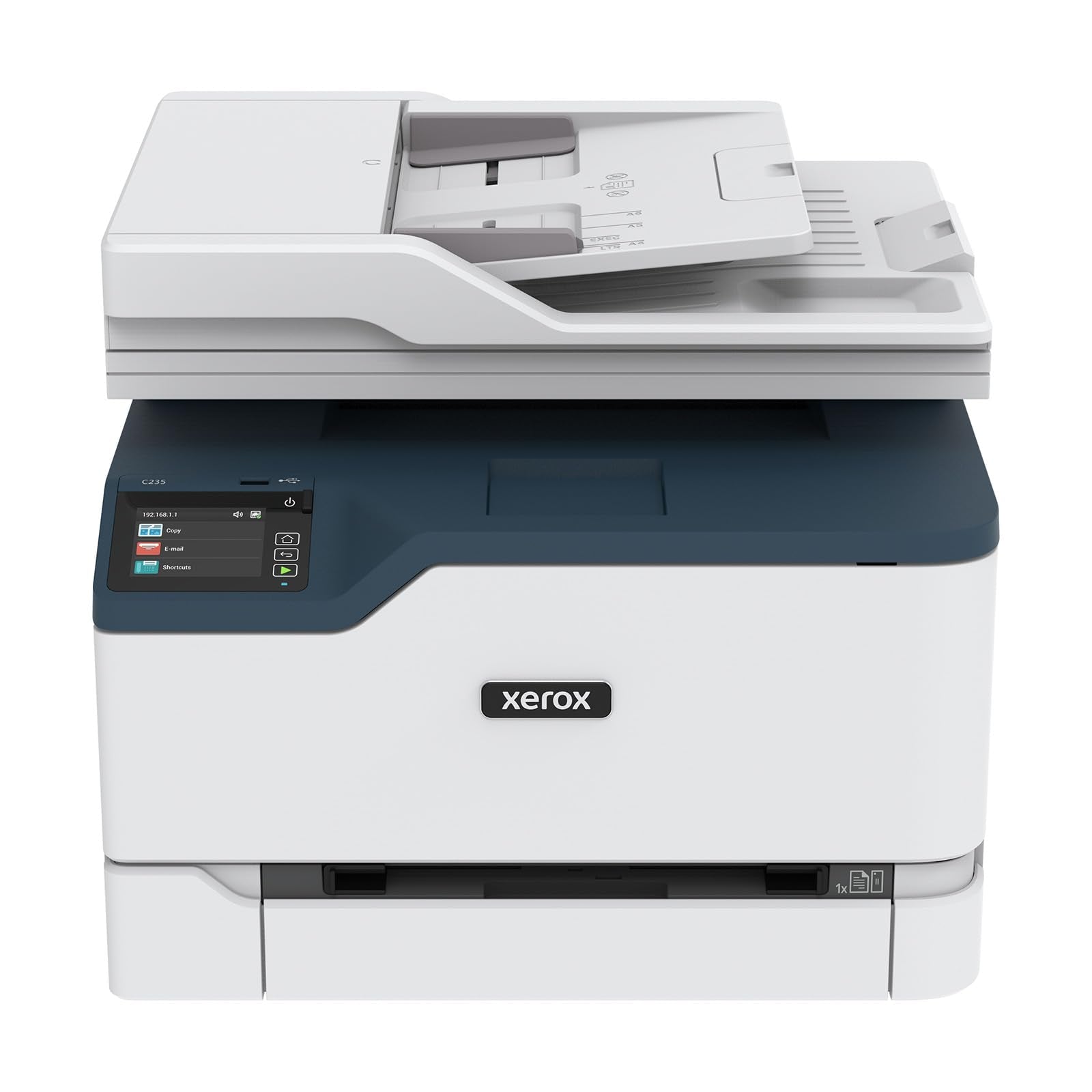 Xerox C235dni Wireless Color Laser All-in-One Printer – Printer Scanner Copier Fax, 24ppm, Wireless Home Office Printer for Laptop & Desktop, Easy to Setup