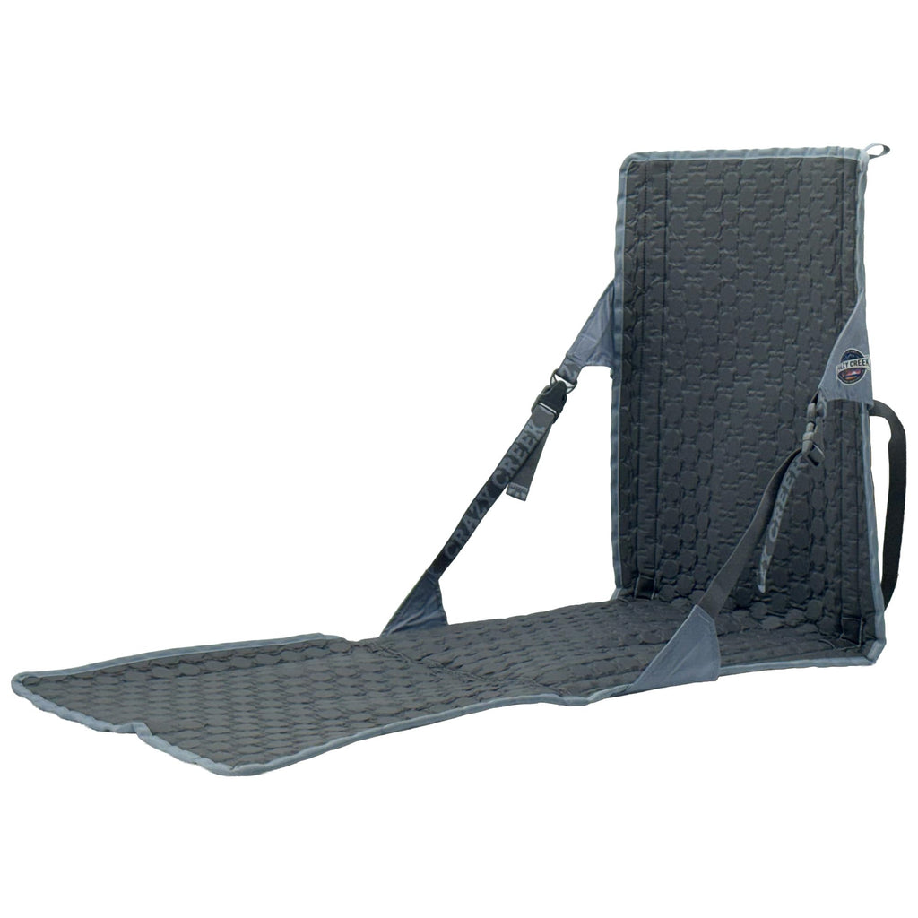 Crazy Creek HEX 2.0 PowerLounger for Day Hiking & Backpacking Trips, 250 LBS Weight Capacity, Adjustable Straps, Compact Design, Water-Resistant, Aleutian Blue/Slate