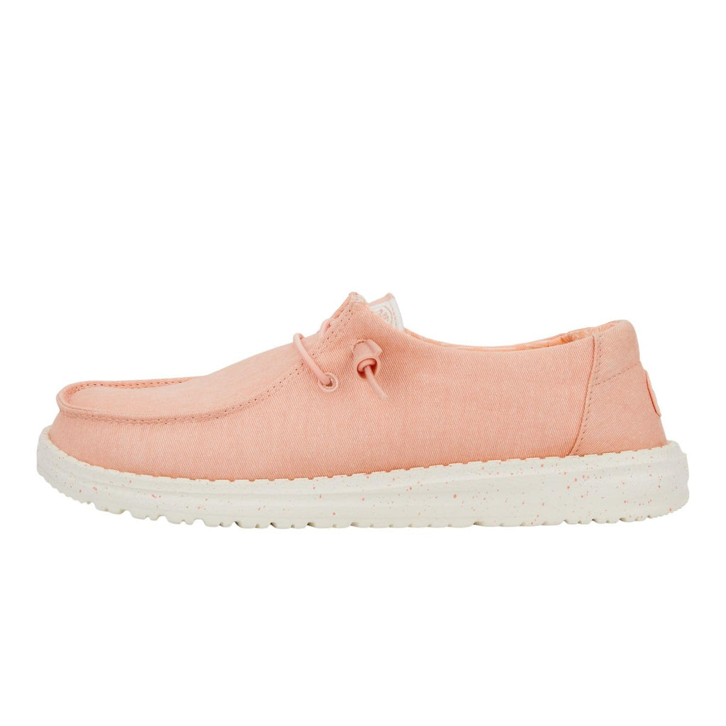 HEYDUDE Wendy Stretch Canvas Women’s Shoes, Women’s Slip-on Loafers, Comfortable & Light-Weight