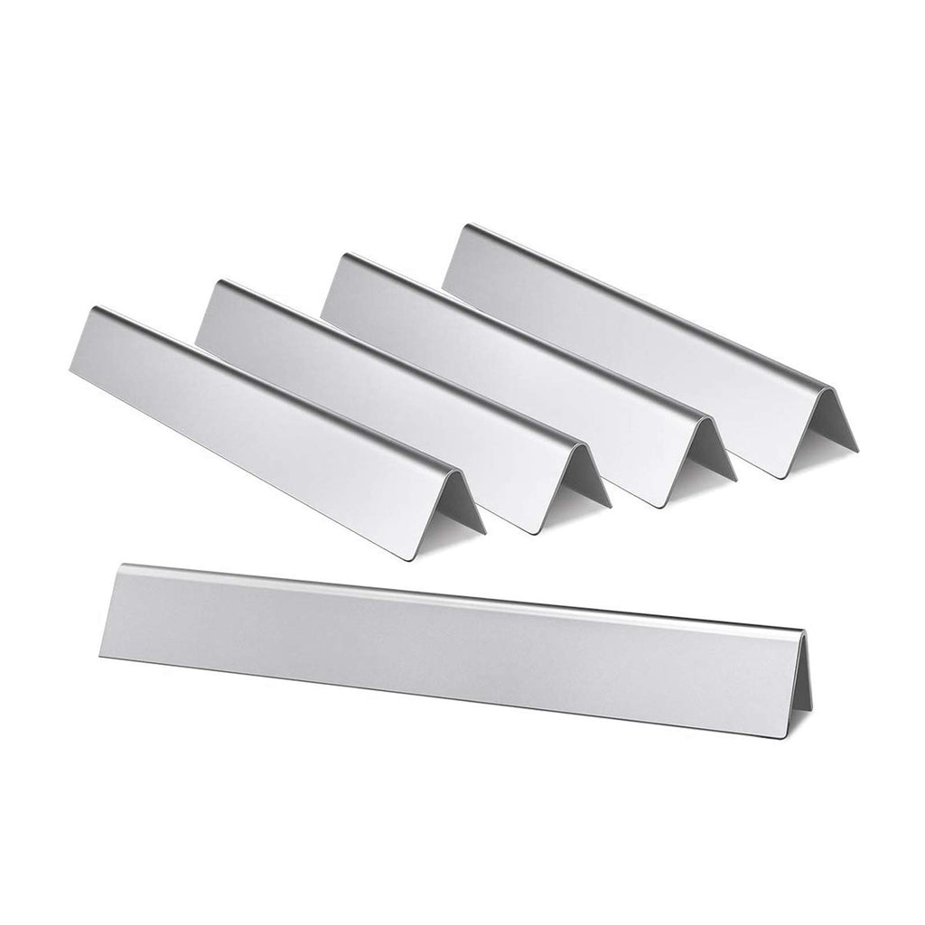 Hongso 21.5 Inch Flavorizer Bars 7535 for Weber Genesis Silver A, Spirit 200 Series E210 S210 (with Side Mounted Control), Spirit 500 Gas Grill Models, Heat Plate Replacement 7534 65902 8217, 5-PC