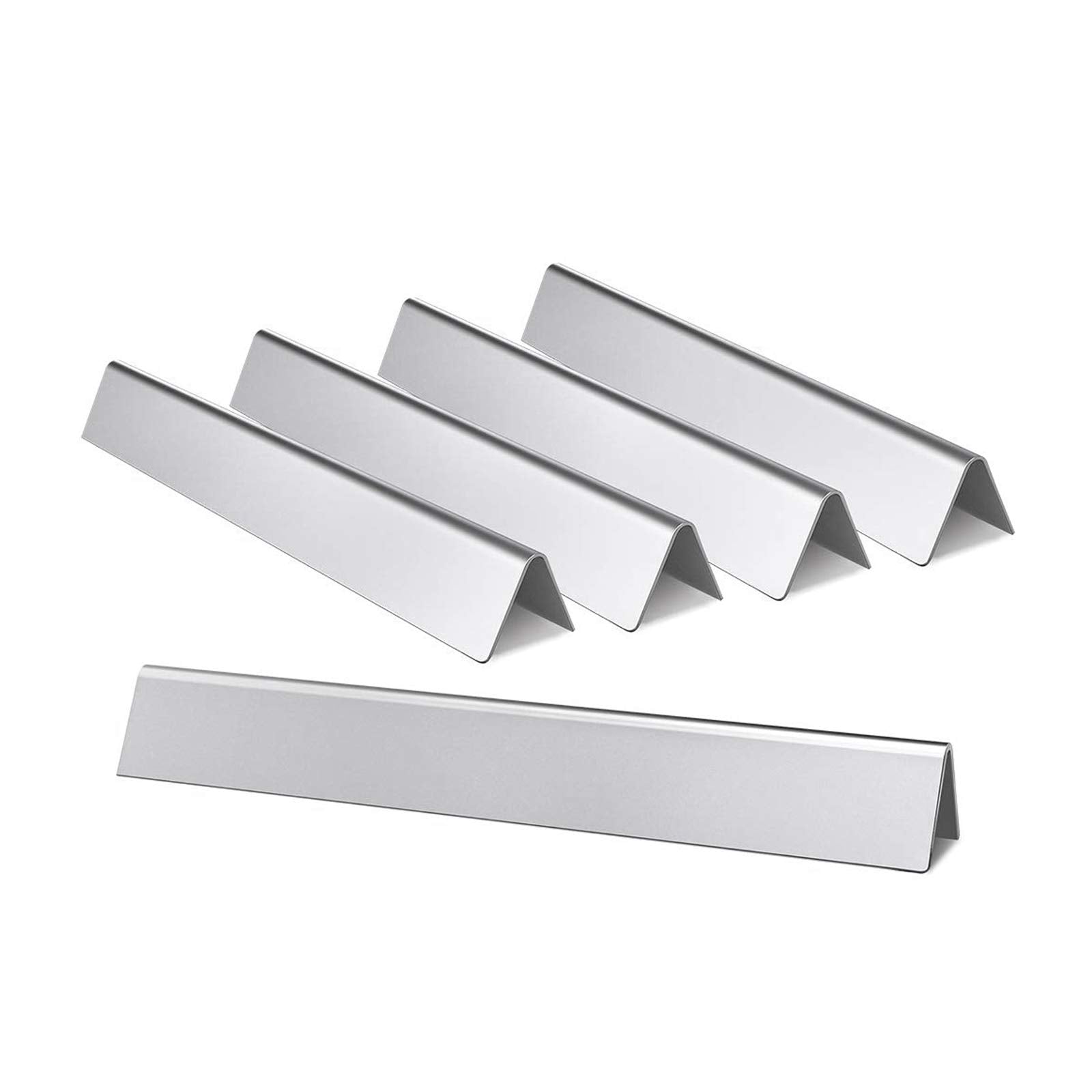 Hongso 21.5 Inch Flavorizer Bars 7535 for Weber Genesis Silver A, Spirit 200 Series E210 S210 (with Side Mounted Control), Spirit 500 Gas Grill Models, Heat Plate Replacement 7534 65902 8217, 5-PC