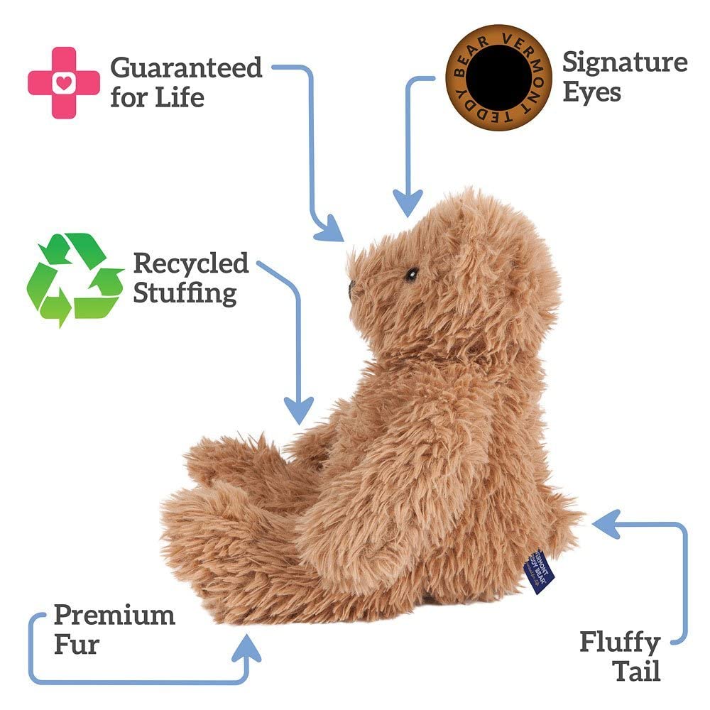 Vermont Teddy Bear Holstein Cow Plush | Super Soft Eco-Friendly Stuffed Animal | 18 Inch | Super Soft Teddy Bear Collection