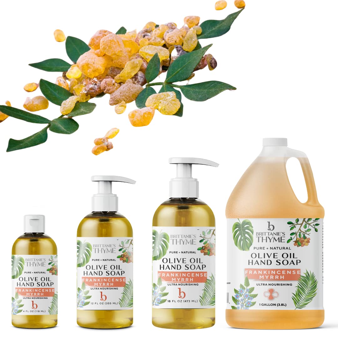 Brittanie’s Pure Castile Liquid Soap Refill, Bergamot Lime, 12 Ounce | Dish Soap, Hair & Body, Home, Gentle and Pure, Made with Natural Luxurious Oils, Vegan & Gluten Free Non-GMO