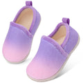Lefflow Toddler Slippers Boys Girls House Shoes Slip on Baby Sock Shoes Lightweight Outdoor Walking Shoes