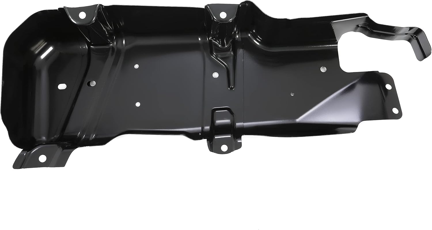 HECASA Fuel Tank Skid Plate Compatible with 2007-2018 Jeep Wrangler JK Black Replacement for 52059743AJ (NN1429)
