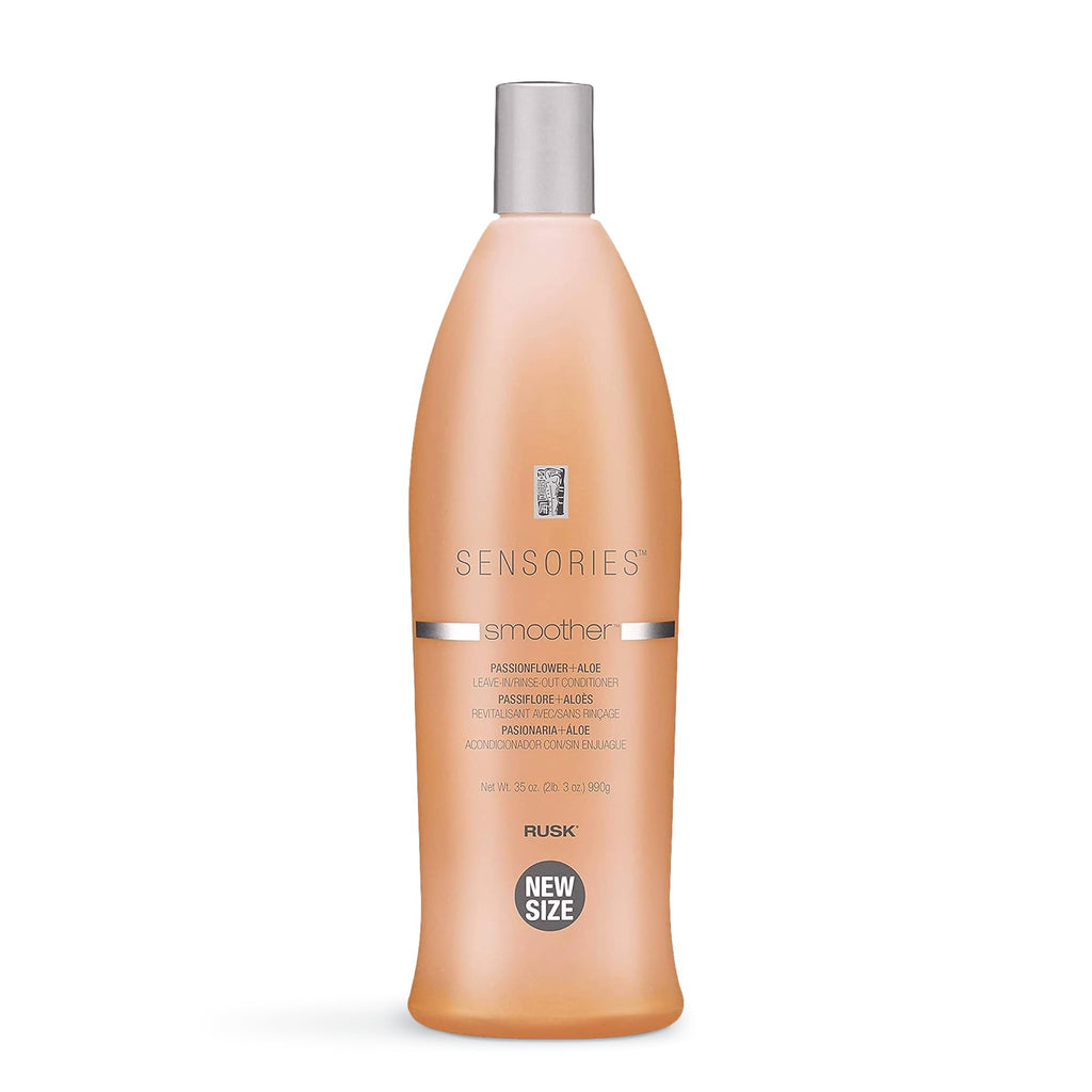 RUSK Sensories Smoother Passionflower and Aloe Smoothing, Anti-Frizz, Restore Moisture Balance, and Provides Shine