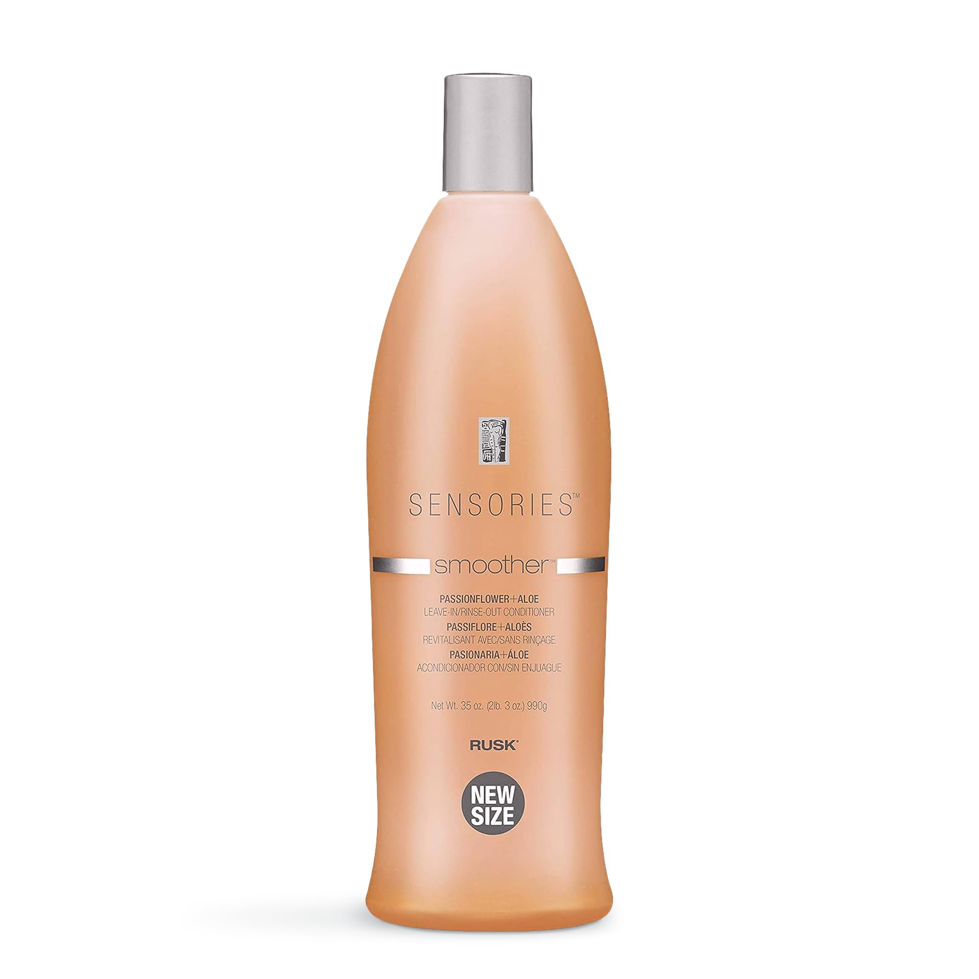 RUSK Sensories Smoother Passionflower and Aloe Smoothing, Anti-Frizz, Restore Moisture Balance, and Provides Shine