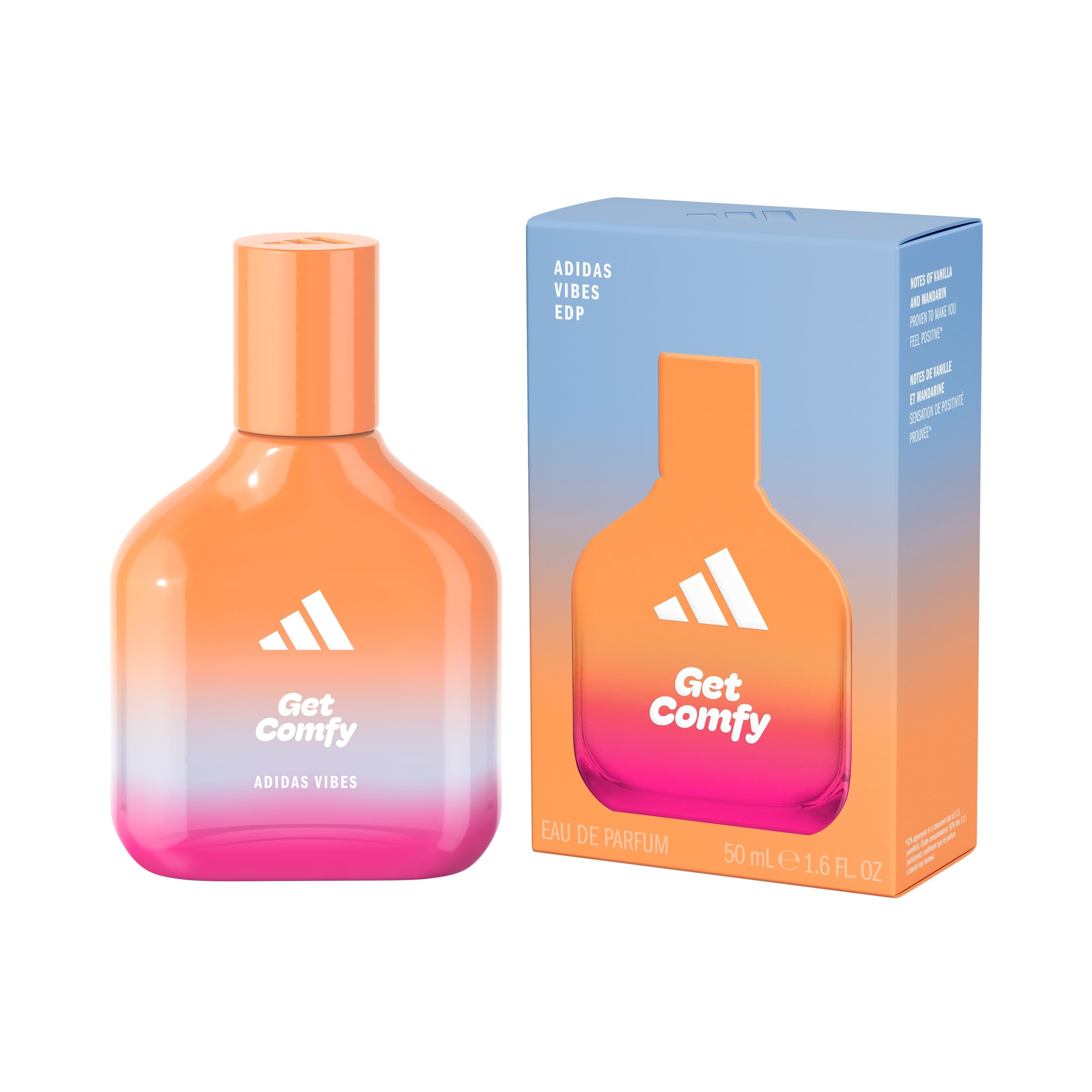 adidas Vibes Chill Zone Fragrance Hair & Body Mist for Women, Mood-Boosting, Notes of Lavender & Vanilla, For Any Occasion, 7.9oz