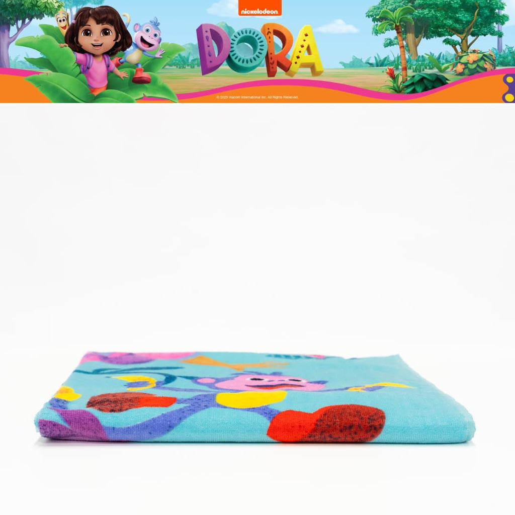 Barney Classic Kids Super Soft Cotton Bath/Pool/Beach Towel, 58 in x 28 in, (Offical Licensed Product) By Franco