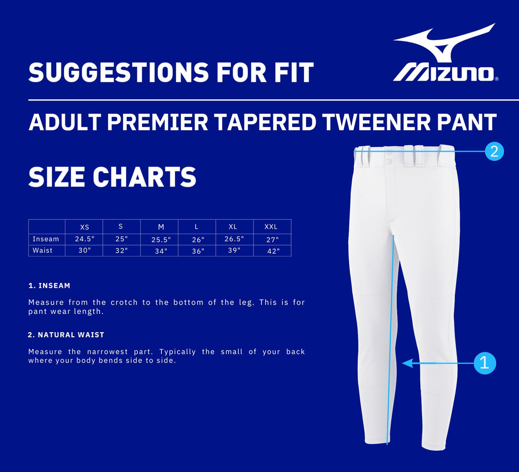 Mizuno Men's Premier Tapered Tweener Pant