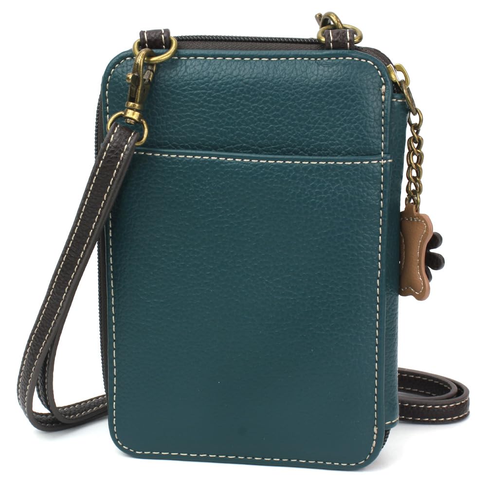 CHALA Wallet Crossbody Cell Phone Purse - Women Faux Leather Multicolor Handbag with Adjustable Strap