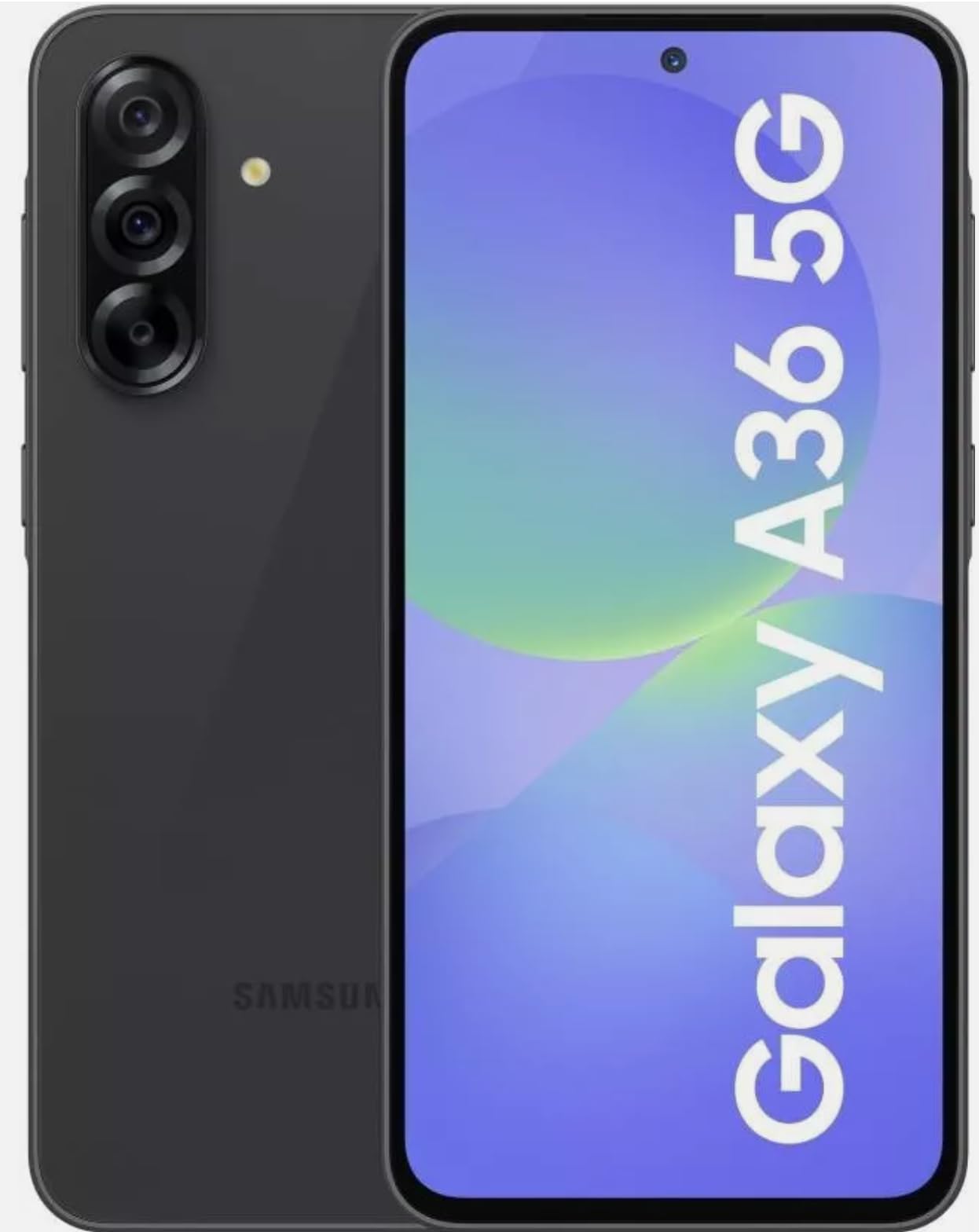 Samsung Galaxy A36 5G Ai (for Tmobile Mint Tello & Global) (128GB + 8GB) NFC Version Latina Unlocked SM-A366E/DS 6.6" 120Hz 50MP Triple (Awesome Black SM-A366EZKDTPA)
