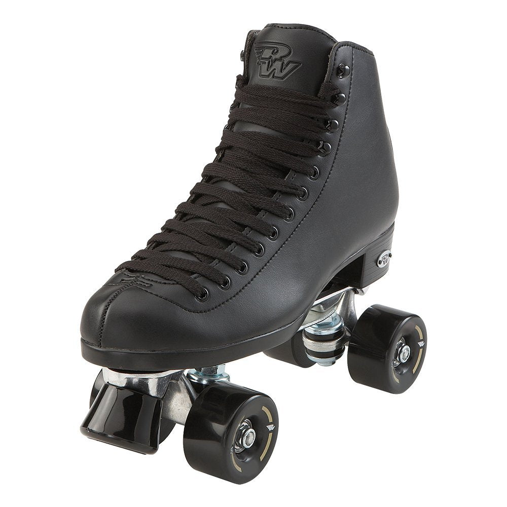 Riedell RW Wave Roller Skates for Men and Women - Durable Recreational Quad Skate with Padded, Precision Fit and High-Rebound Wheels, Roller Skates