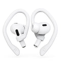 Ear Hooks 2 Pairs for AirPods Pro 2 & 1, AirPods 4 & 3, Anti-Slip Comfortable Fit, Ergonomic Design, Accessories (Small, Black)