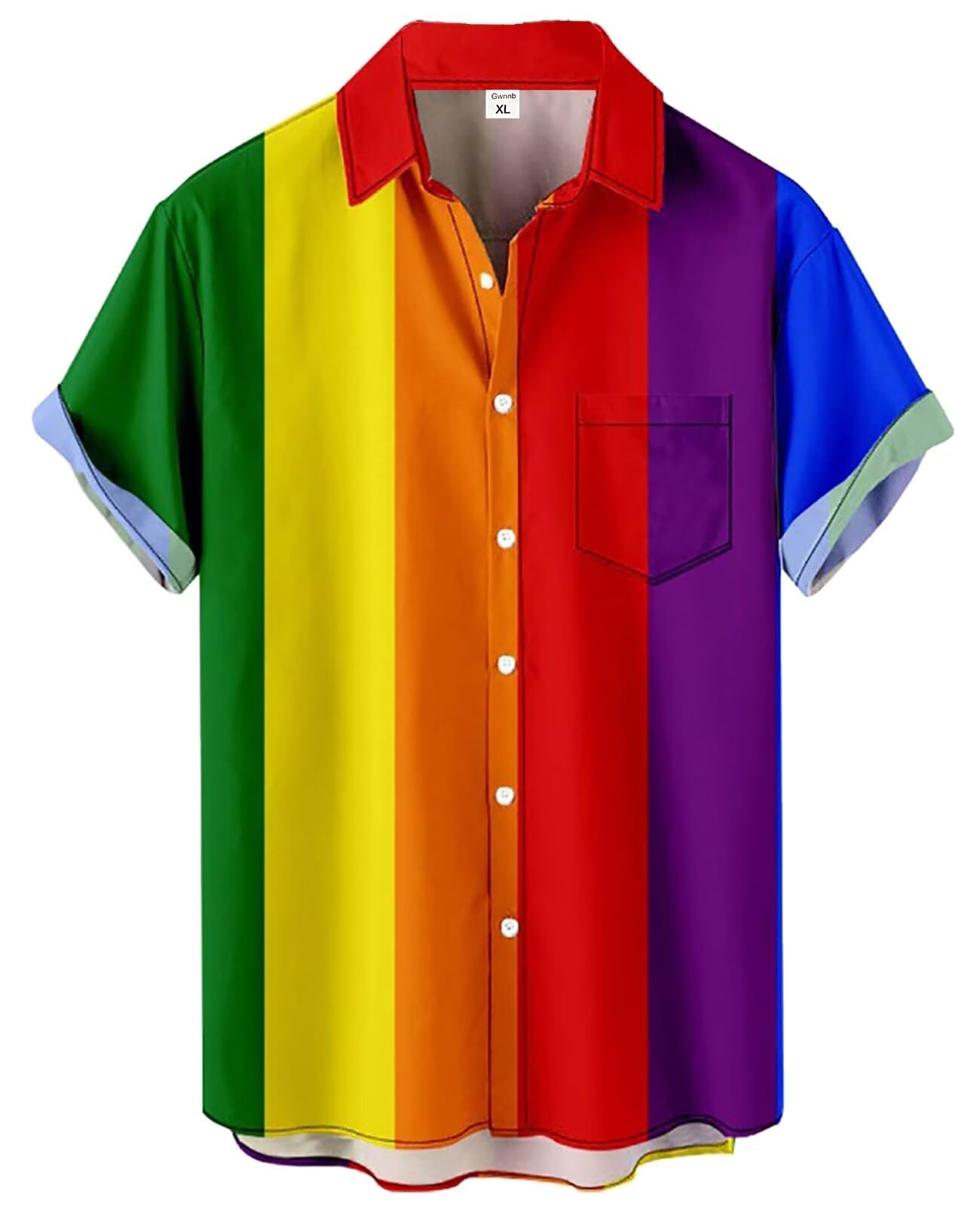 Bowling Shirts for Men Print Short Sleeve Regular Fit Hawaiian Casual Button Down Beach Shirts
