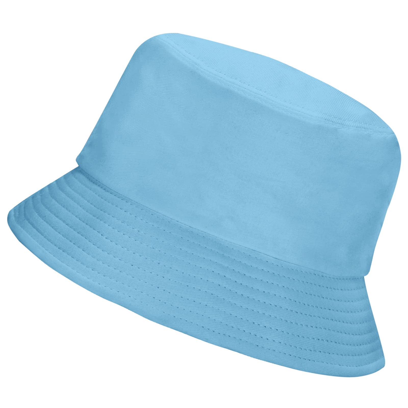 Rosoz 1 & 2 Pack Bucket Hat for Women Men Summer Travel Beach Sun Hat Outdoor Cap Unisex Bucket Hats