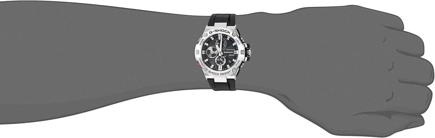 Casio Men's GST-B100-1ACR G-Shock Analog Display Quartz Black Watch