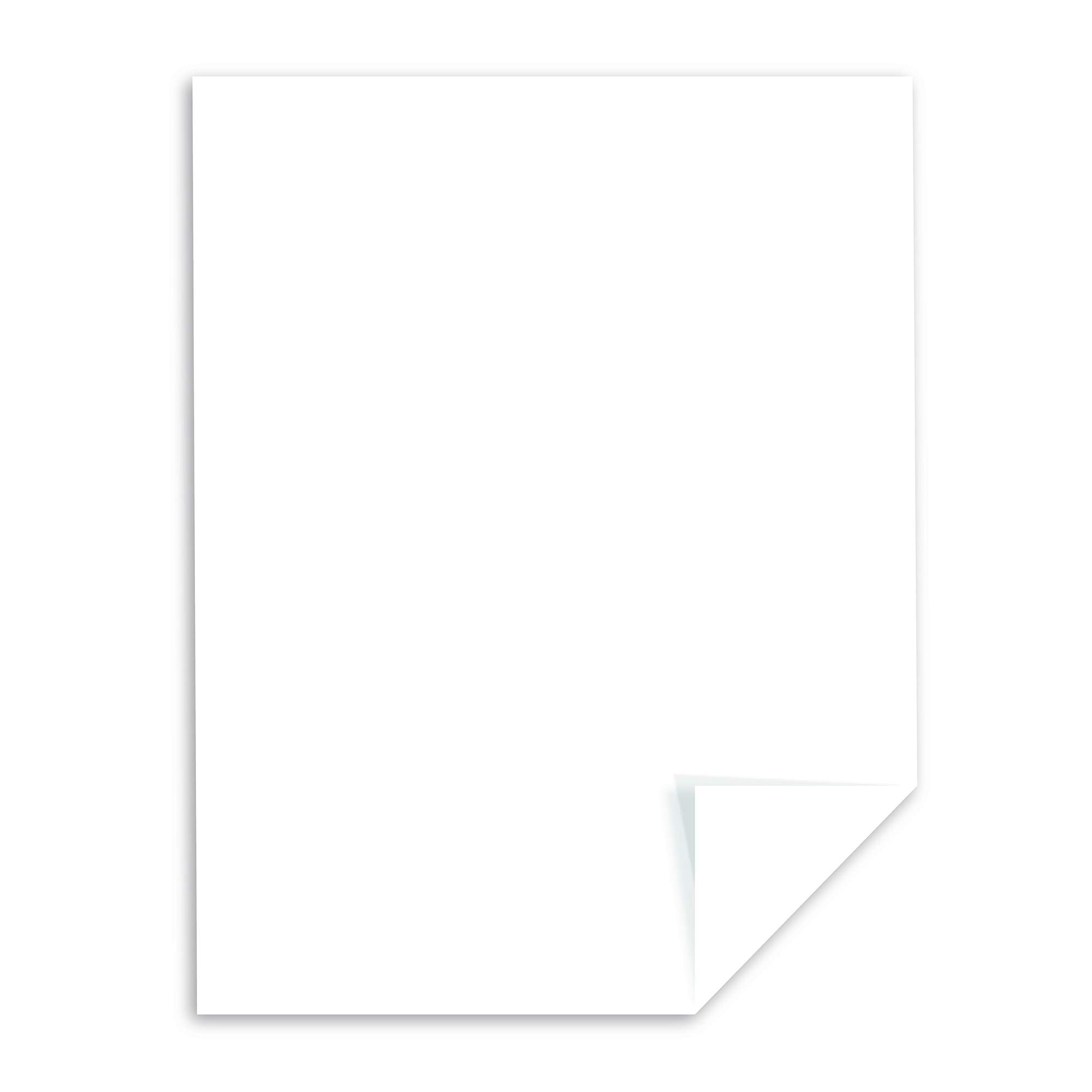 Neenah Paper Exact Index Card Stock, 94 Bright, 110 lb Index Weight, 8.5 x 11, White, 250/Pack