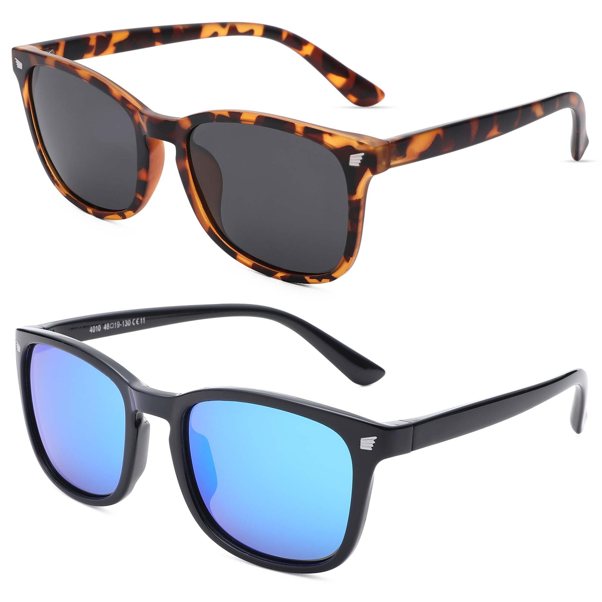 COASION Polarized Kids Sunglasses UV 400 Protection for Girls Boys Classic Retro Style Toddler Shades Age 3-12