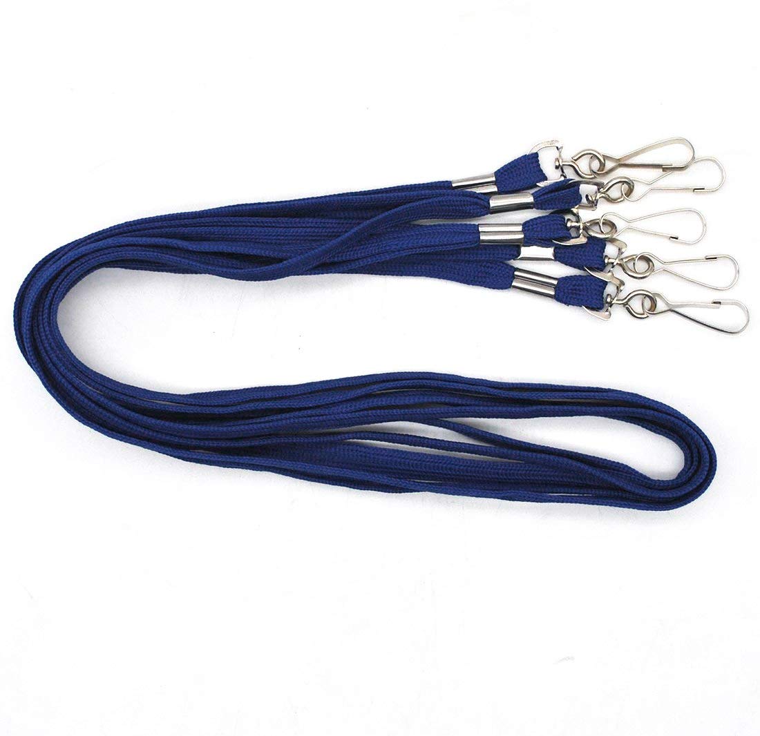 Bird Fiy Lanyard 100 Pack Bulk Badge Lanyards for ID Badges Neck Cruise Name Tag ID Holder