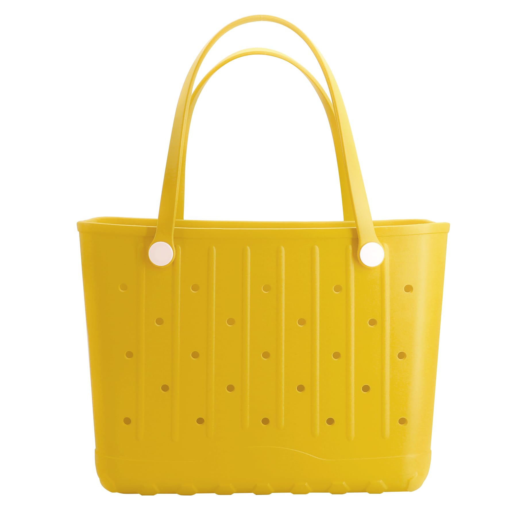 Rubber Beach Bag EVA Waterproof Tote Bags Washable Sand-proof Travel Handbags for Pool Boat Groceries Work Sports