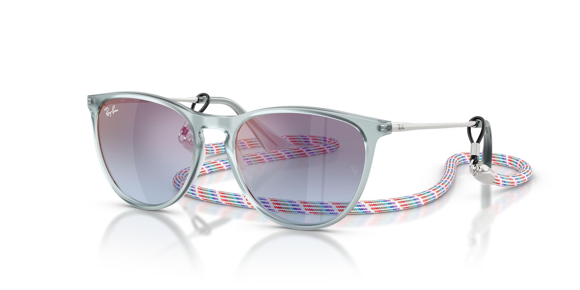 Ray-Ban Junior Kids' RJ9060s Erika Round Sunglasses