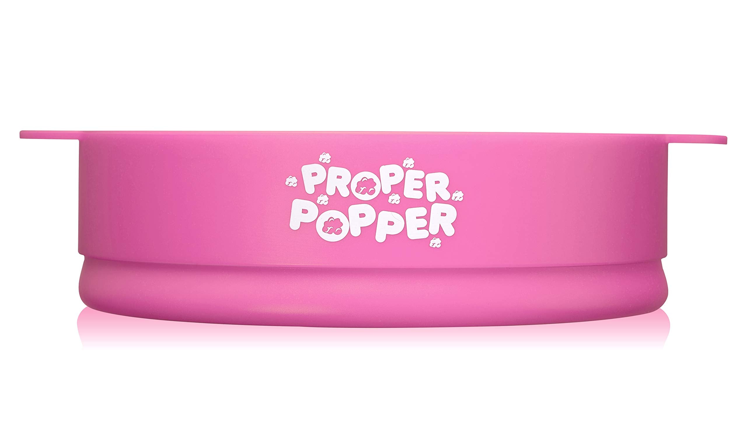 The Original Proper Popper Microwave Popcorn Popper, Silicone Popcorn Maker, Collapsible Bowl BPA Free & Dishwasher Safe - (Aqua)