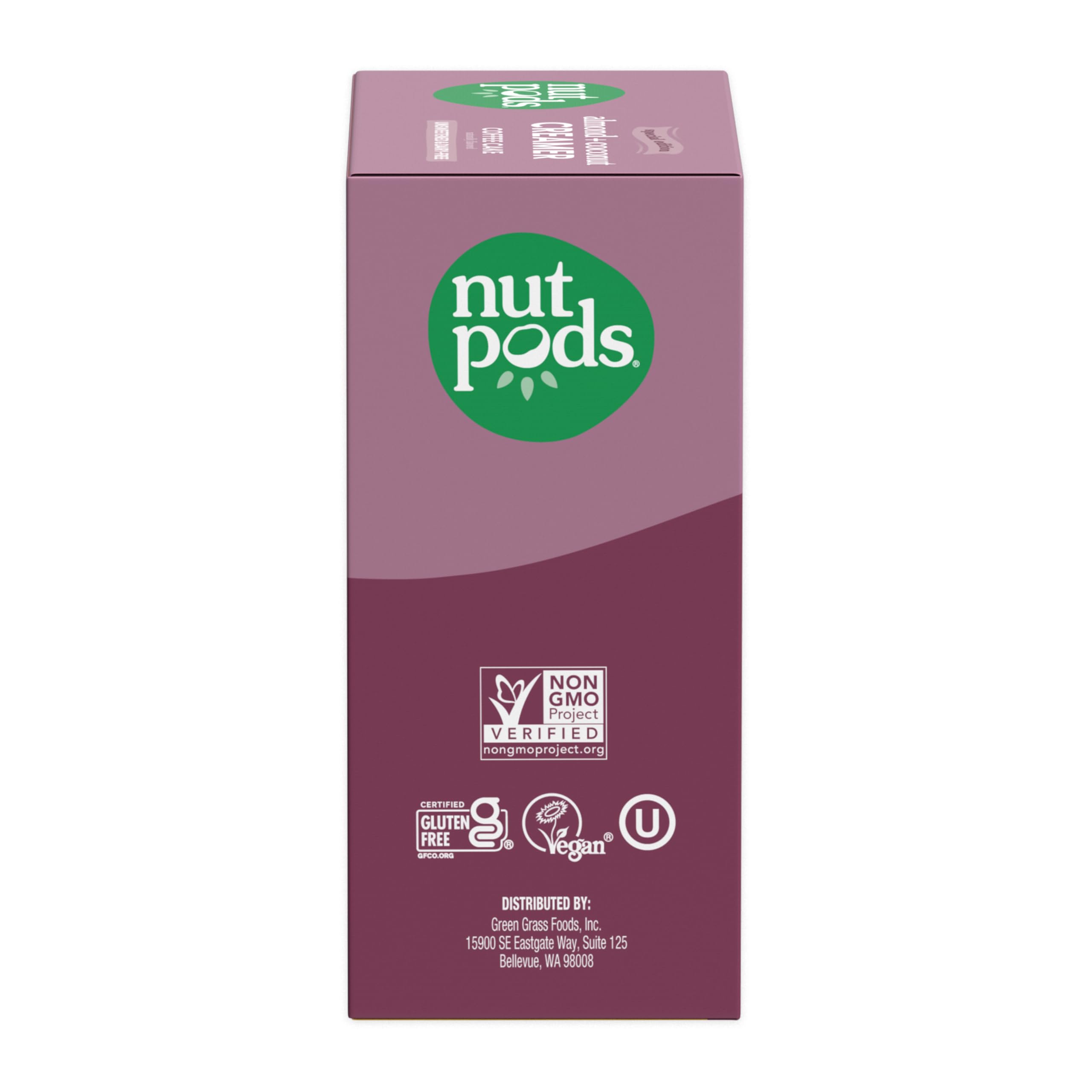 nutpods Coffee Cake Unsweetened Dairy-Free Creamer, Made from Almonds and Coconuts, Whole30, Keto, Gluten Free, Non-GMO, Vegan, Kosher (3-Pack)