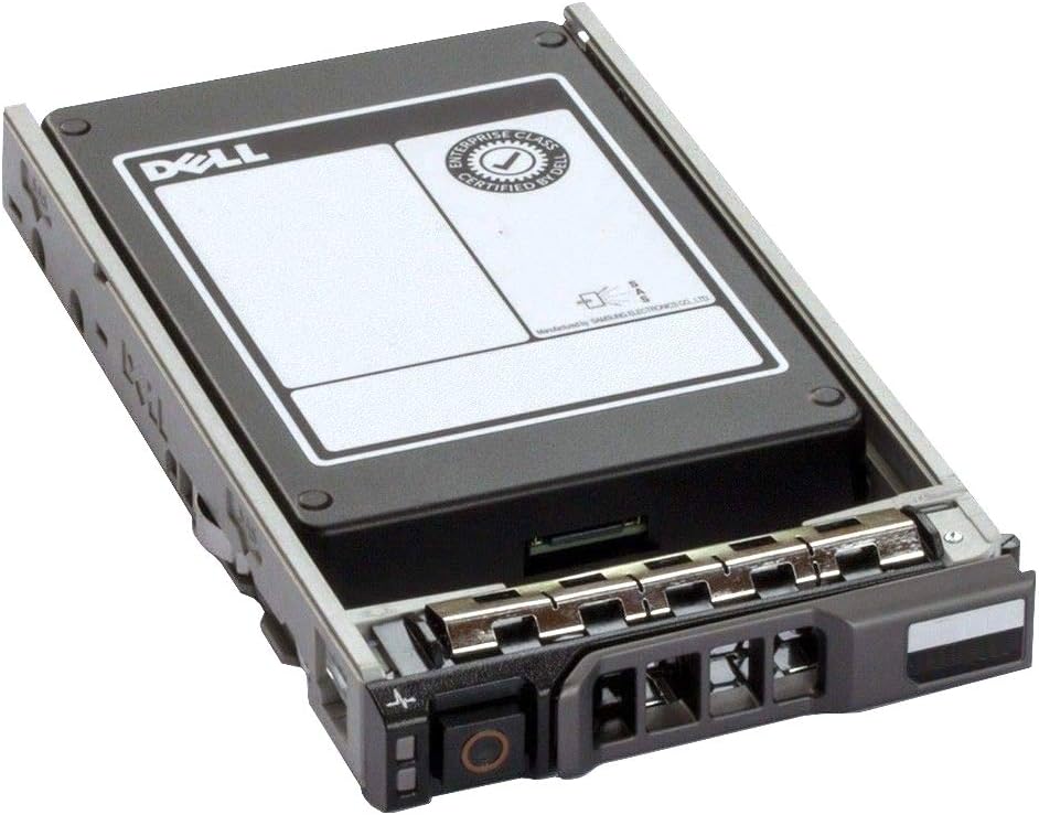 Dell 3.84TB 12Gb/s 2.5" SAS Solid State Drive Bundle with Tray, Compatible PowerEdge R640, R740, R740XD, R440, R540, R840, R940, T440, T640 Servers