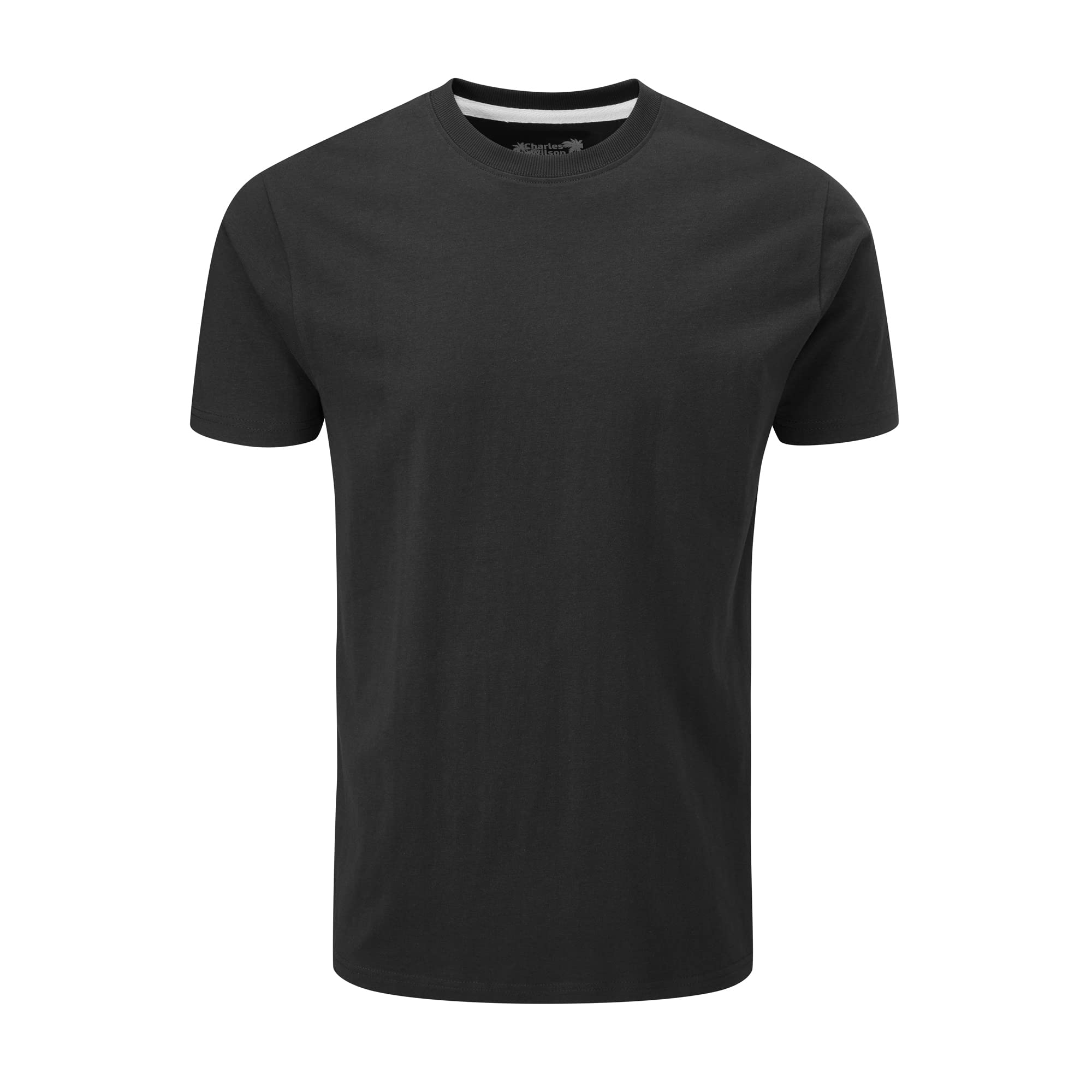 Charles Wilson Men's 5 Pack Crew Neck T-Shirt
