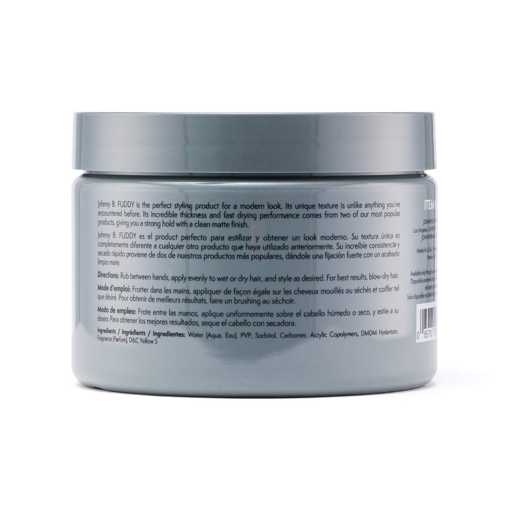 Johnny B Fuddy Matte Styling Gel