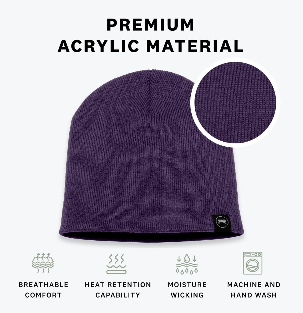Original Beanie Cap - Soft Knit Beanie Hat - Warm and Durable
