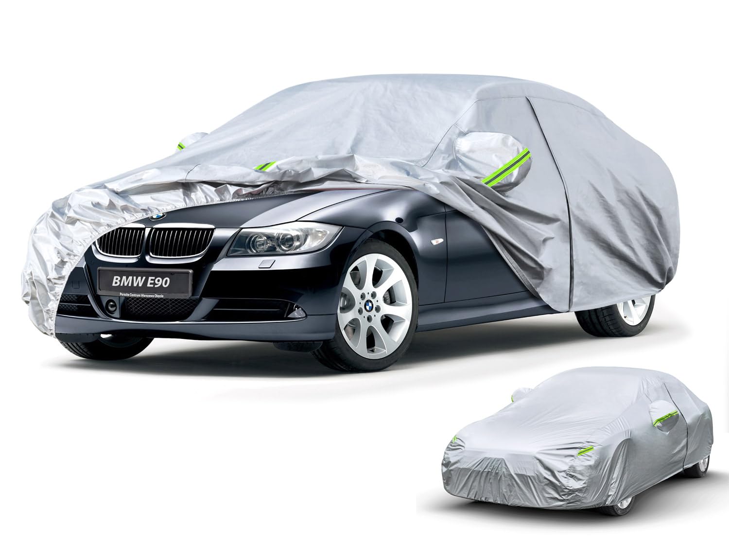 Kaugung 7 Layers Car Cover Custom Fit Audi S3/RS3 Hatchback 1998-2025, Waterproof All Weather Resistant Outdoor Indoor Sun Rain Dust Snow Protection.(USA Warehouse,Within 3-7 Days) Black