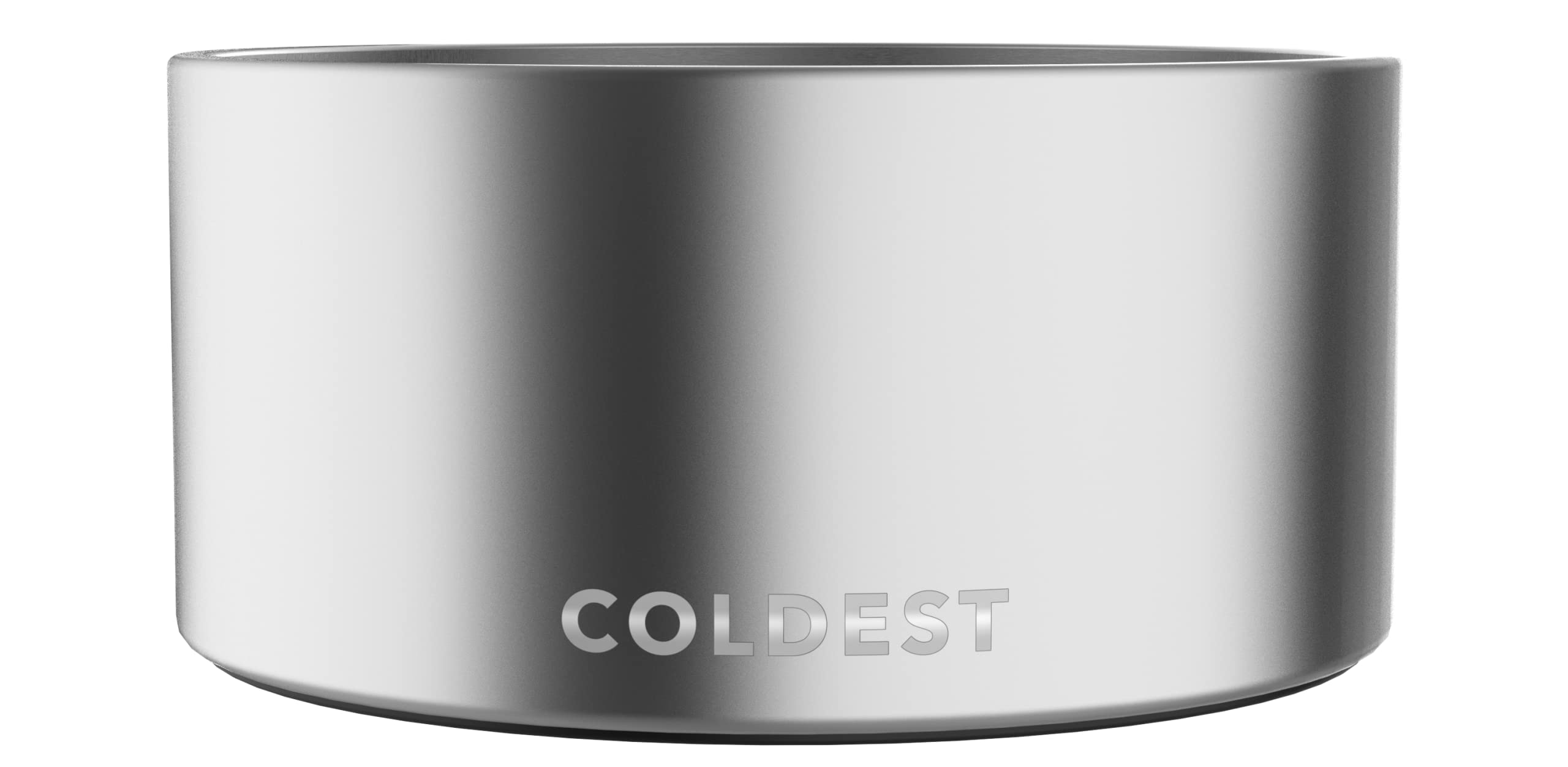 Coldest Dog Bowl - Anti Rust Metal, Non Slip, 3 Layers Insulated Stainless Steel Dog Bowls - Spill Proof & Heavy Duty - Water Bowl for Dogs, Cats & Pets, Dish Washer Safe (21 oz, Mars Red Glitter)
