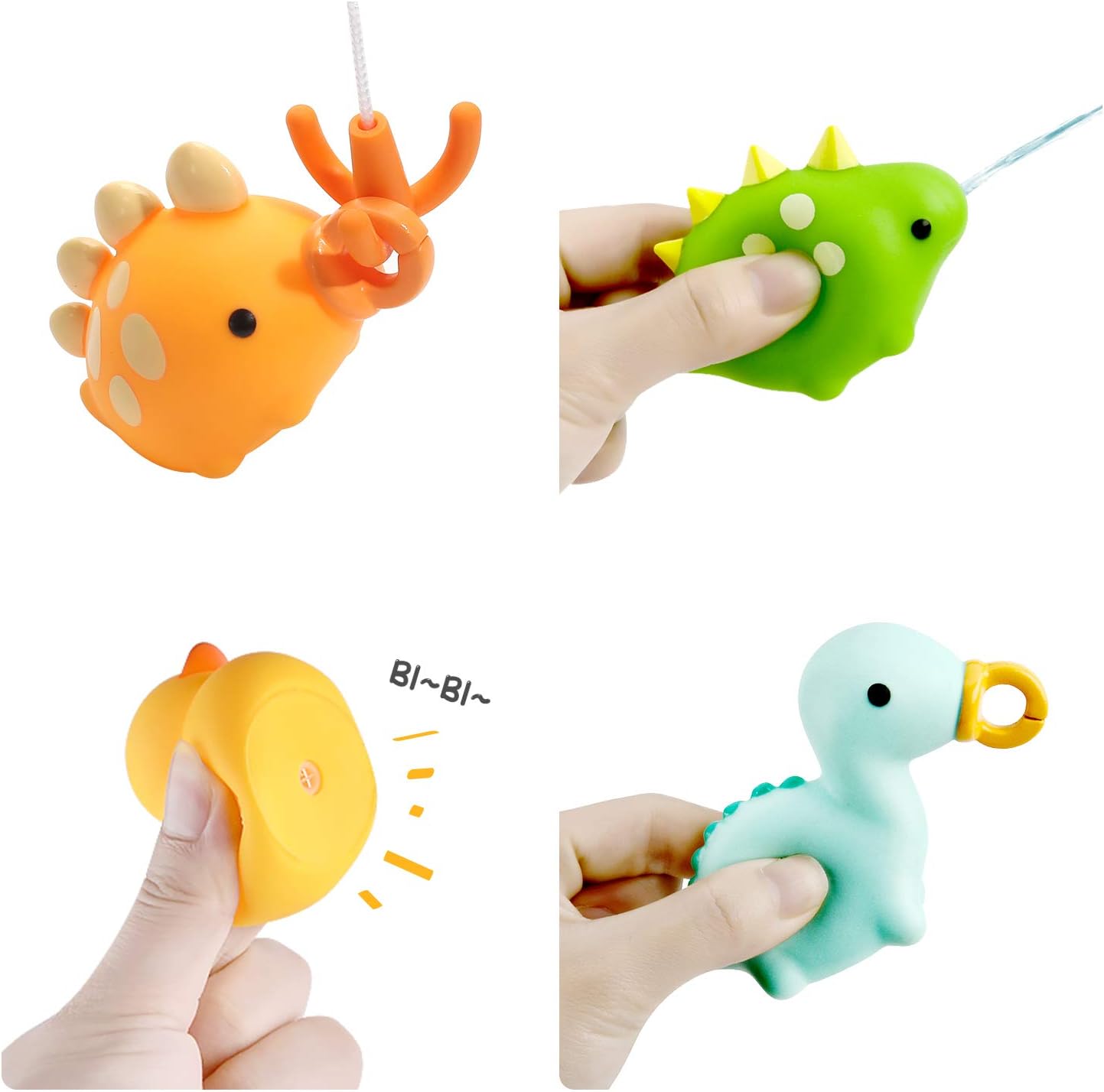33 PCS Bath Toys for Toddlers and Babies, Bathtub Toy Set with Shower, Rubber Ducks, Floating Toys